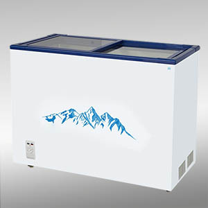 SD/C-430  單溫平面玻璃門冷柜